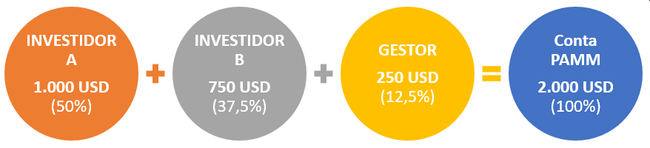 Investidor da conta PAMM